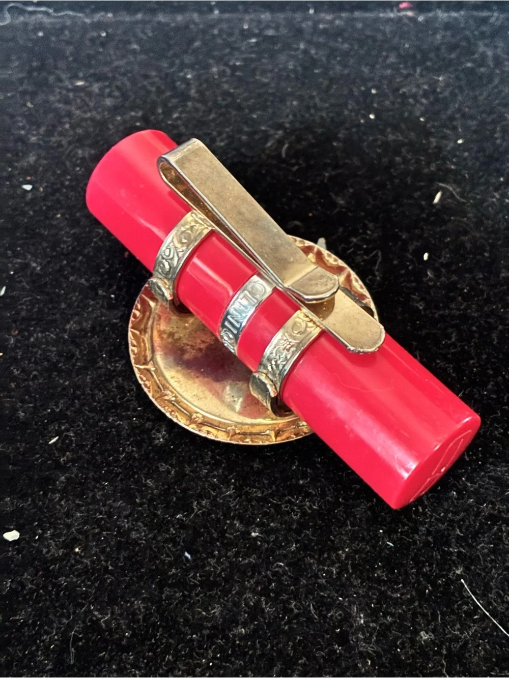 Vintage Gold & Silver Lipstick Holders Bundle of 3